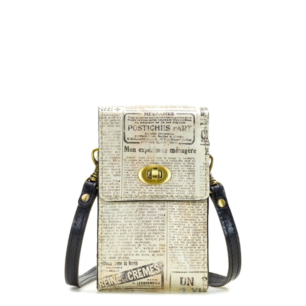 Patricia Nash Rivella French Print Crossbody NWT